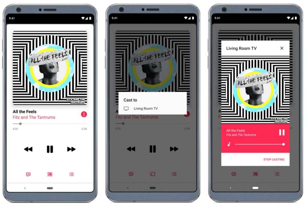 cast apple music to chromecast via apple music