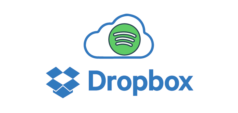 save spotify music to dropbox