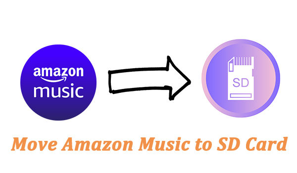 move amazon music to sd card