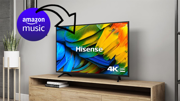 play amazon music on hisense tv