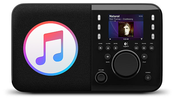 stream apple music to squeezebox