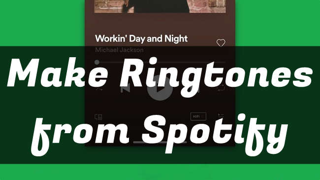 how to set ringtone from spotify