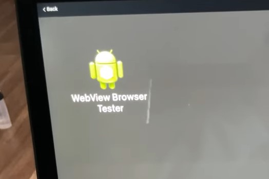 webview browser on peloton