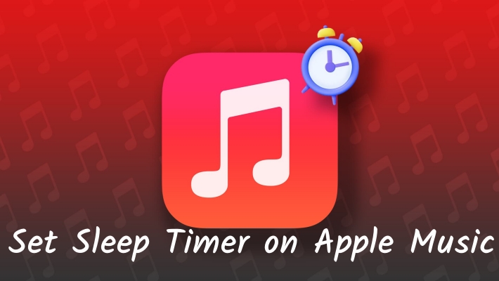 set sleep timer on apple music